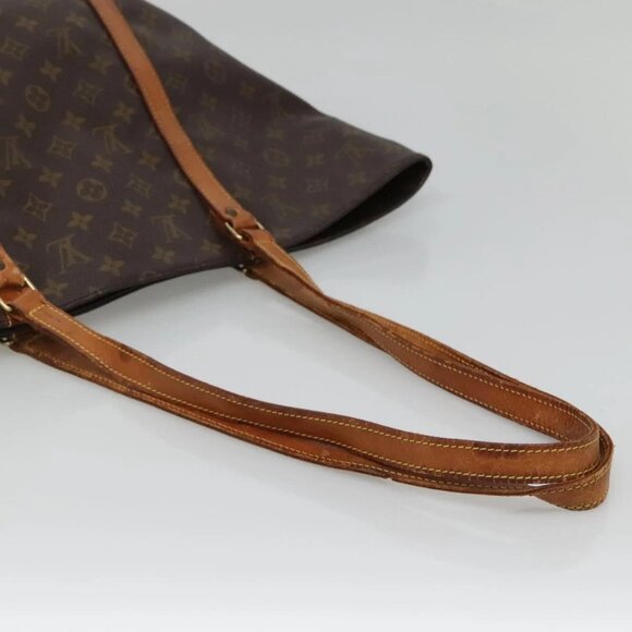LOUIS VUITTON Monogram Sac Shopping Tote Bag M51108 LV Auth 132931 - Picture 8 of 16
